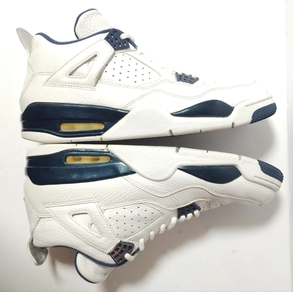 Air Jordan 4 Retro LS ‘Legend Blue’ 314254-107 Men's Size 11